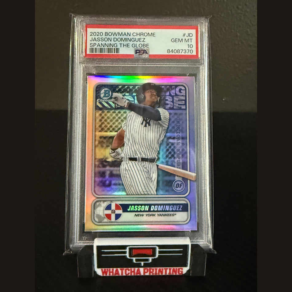 2020 Bowman Chrome - Spanning the Globe Jasson Dominguez PSA 10
