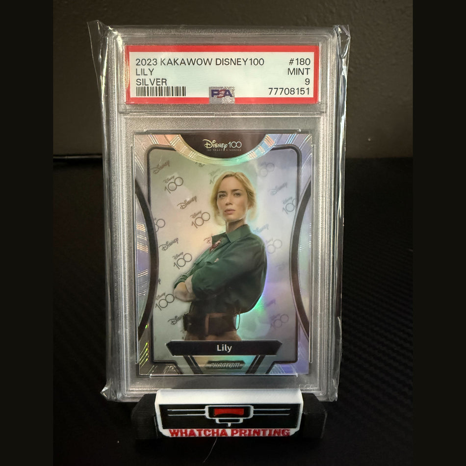 2023 Kakawow Disney 100 Phantom Lily PSA 10 Silver Jungle Cruise Emily Blunt