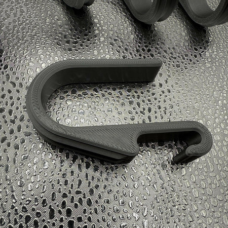 3D Printed Wire Rack Hooks/Hangers (5 pack).