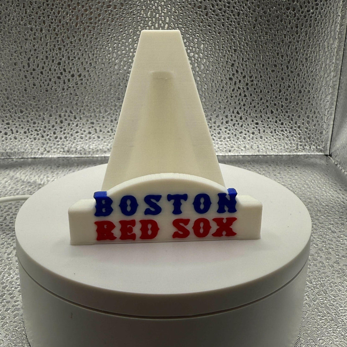 3D Printed Boston Red Sox Card Stand.