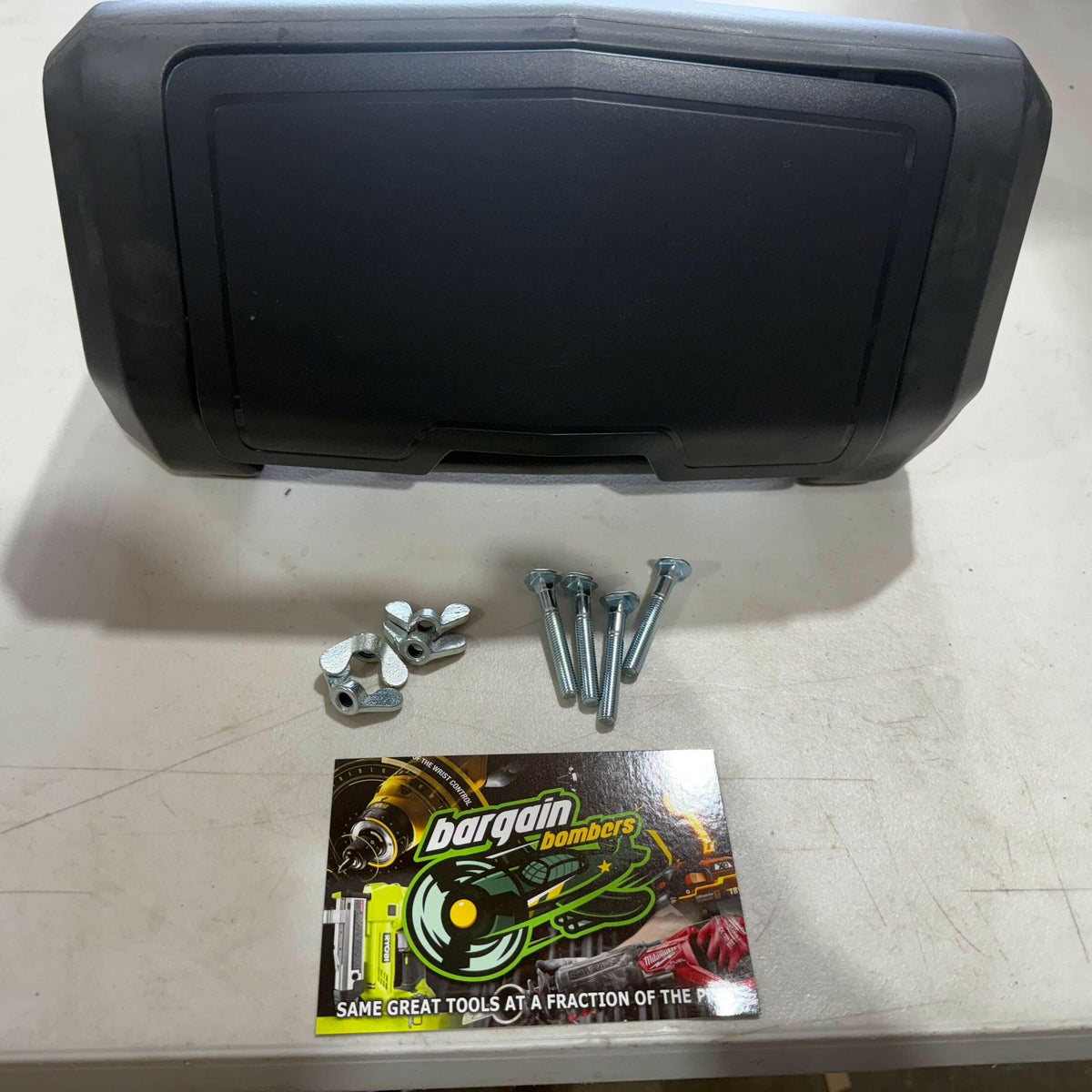 OEM Ryobi RY40702VNM Front Tool Compartment with Bolts OPEN BOX
