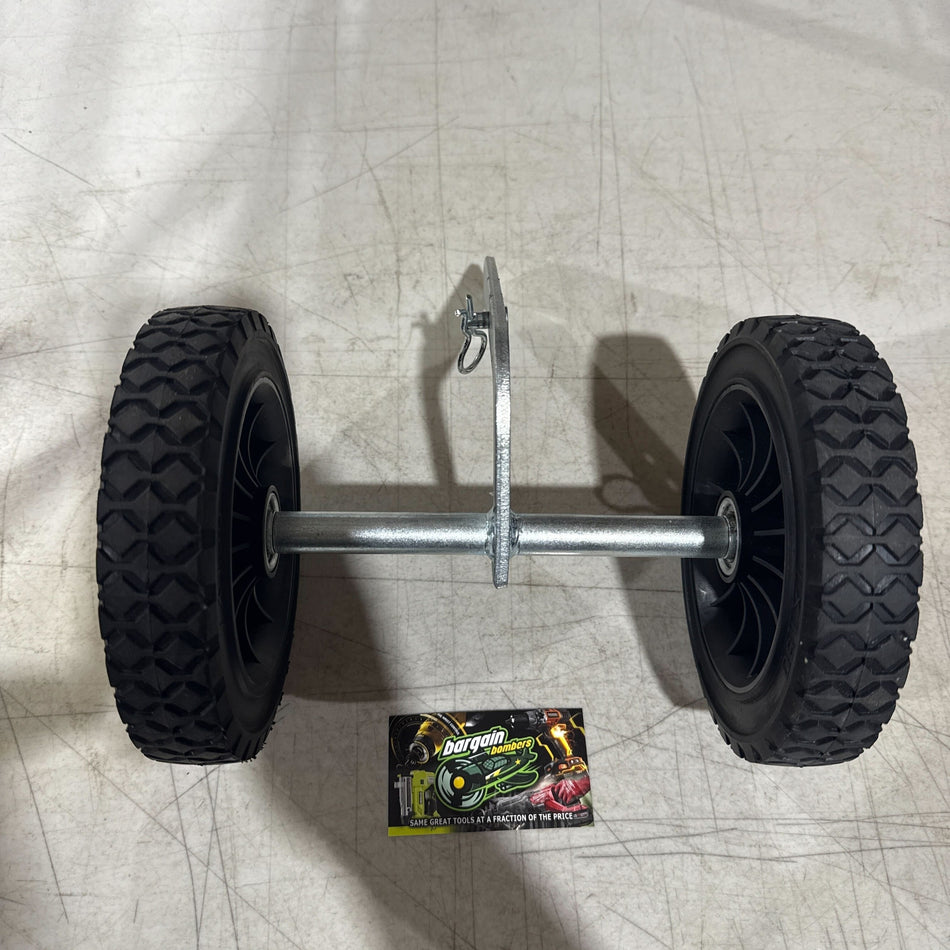 USED Wheel Assembly For 43cc Champion Tiller model# 100882