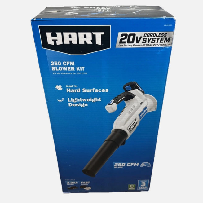 You Pick Condition HART 20-Volt Cordless 250 CFM Axial Blower New, Open Box, Used