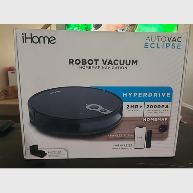 You Pick Condition iHome Clean AutoVac Eclipse Smart Vacuum w/ 2000Pa Suction Power.