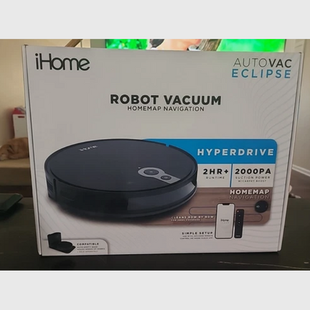 You Pick Condition iHome Clean AutoVac Eclipse Smart Vacuum w/ 2000Pa Suction Power.