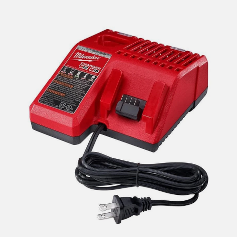 Milwaukee 48-59-1812 M12 M18 18V 12V Dual Voltage Battery Charger OPEN BOX.