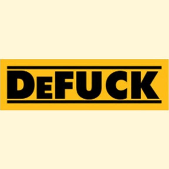 DeFxck - Tools - Dewalt - Funny - Bumper Sticker - Sticker - Decal