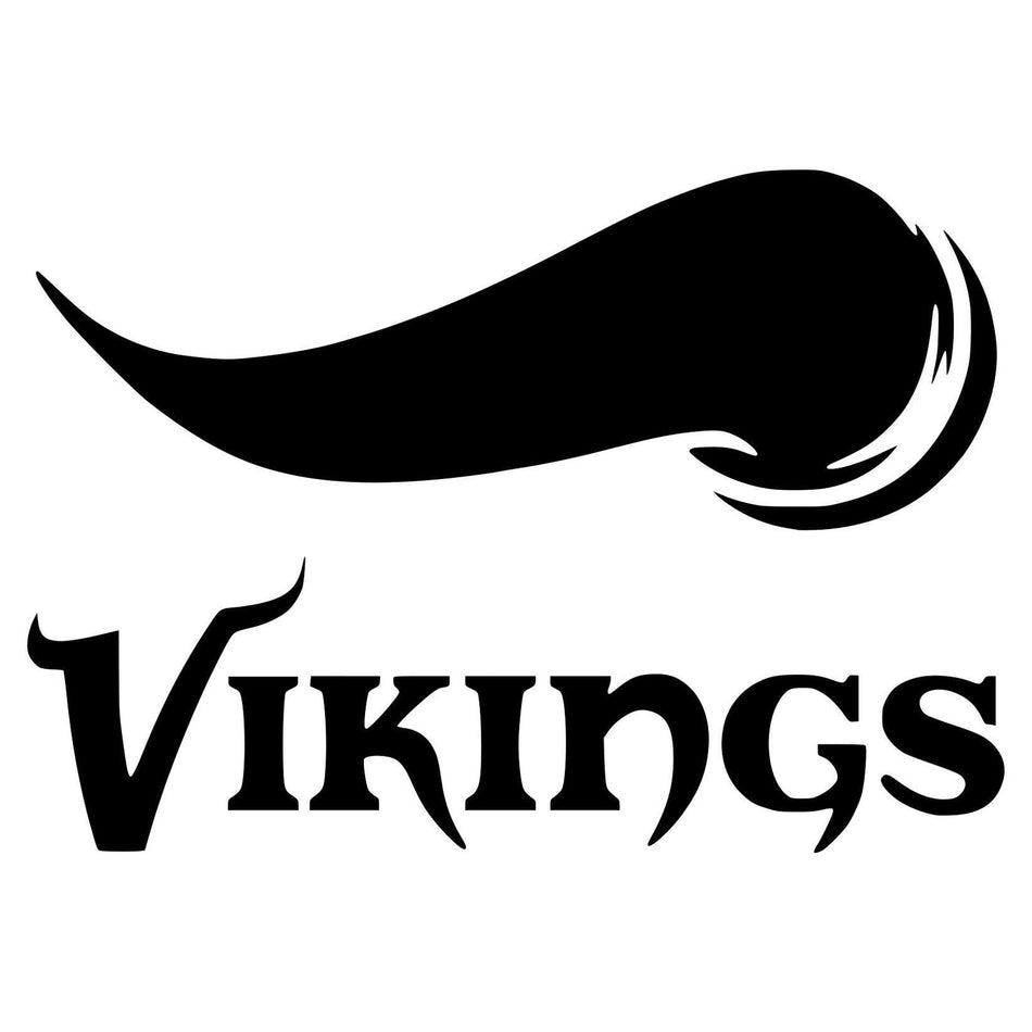 Minnesota Vikings Logo Vinyl Decal Fan Gear NFL Car Window Sticker Cornhole