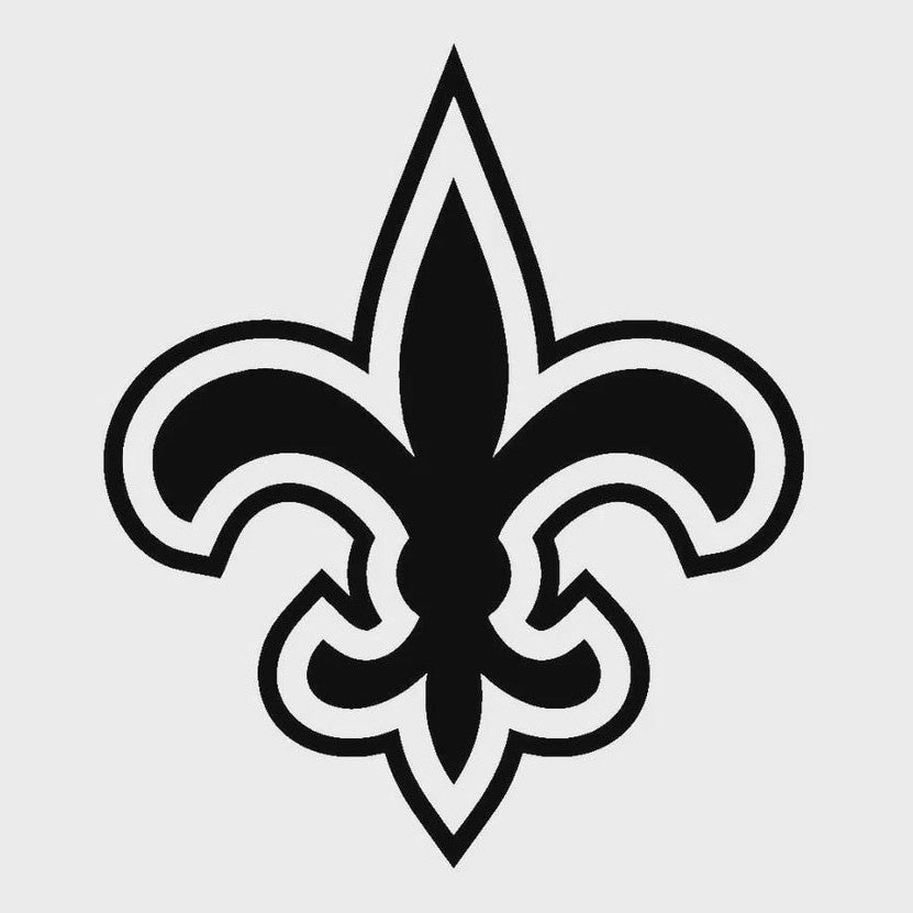 Vinyl Decal Truck Car Sticker Laptop - Football NFL New Orleans Saints