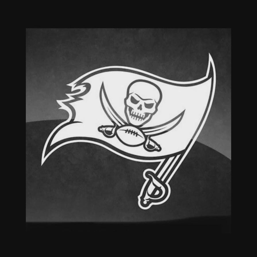 Tampa Bay Buccaneers Die Cut Vinyl Decal Sticker Carving Truck Laptop Camper