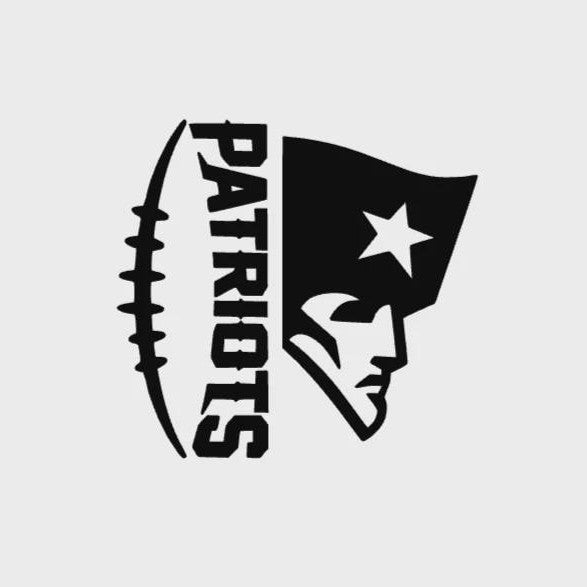 New England Patriots NFL Football Vinyl Die Cut Car Decal Sticker