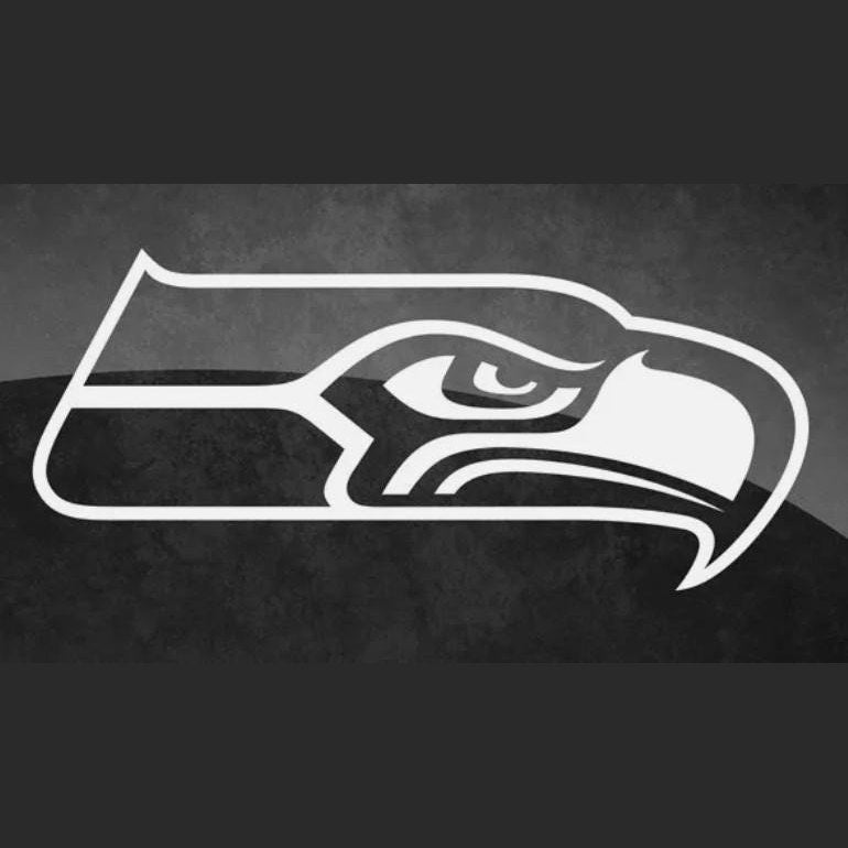 Seattle Seahawks NFL Vinyl Decal Sticker - 4&quot; and Larger
