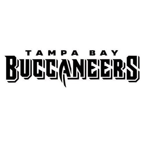 Tampa Bay Buccaneers Die Cut Vinyl Decal Sticker Carving Truck Laptop Camper