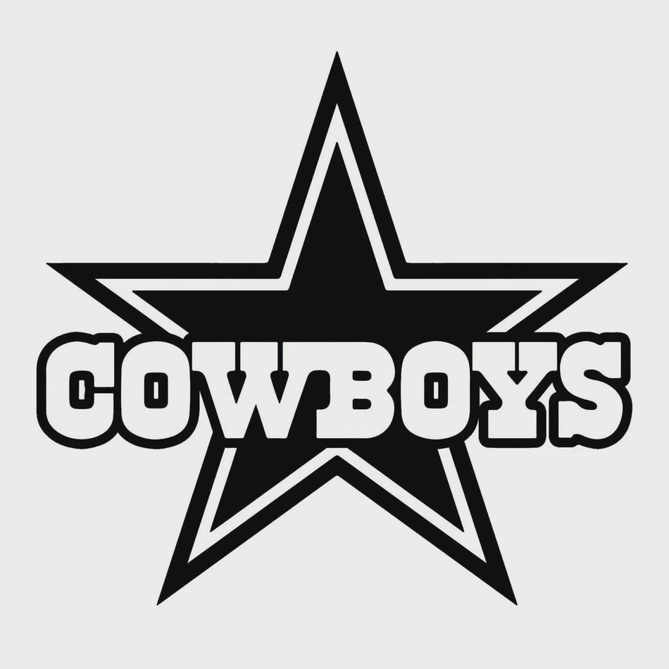Vinyl Decal Car Truck Sticker Wall NFL Football - Dallas Cowboys