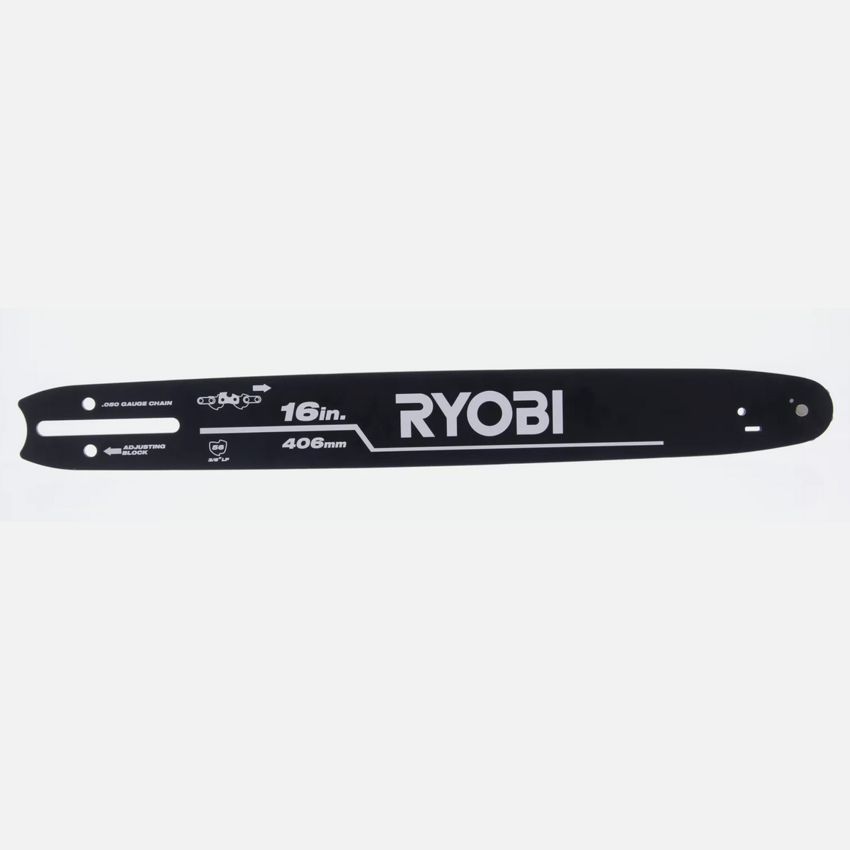 USED  Ryobi RY40505 16" CHAINSAW Bar for  40 Volt Chainsaw - LOT 4264.