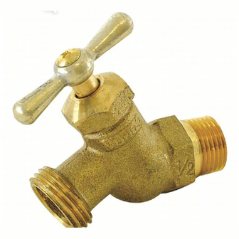 OB Everbilt Hose Bibb Valve 1/2 in MIP T-handle Durable Brass Threaded  LOT 4514.