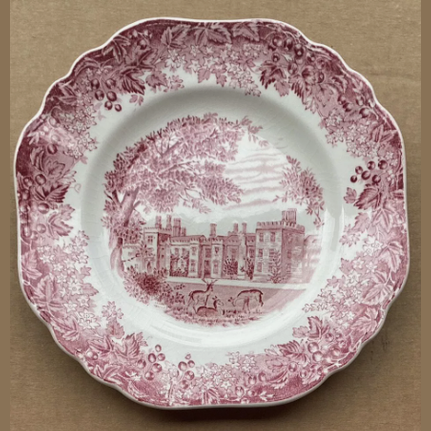 USED J&G Meakin Romantic England Penshurst Place Bread & Butter Plate 6Ct LOT 4495.