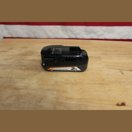RIDGID 18V Lithium-ion Battery (R87002) 2 Ah, Free Shipping. OPEN BOX.