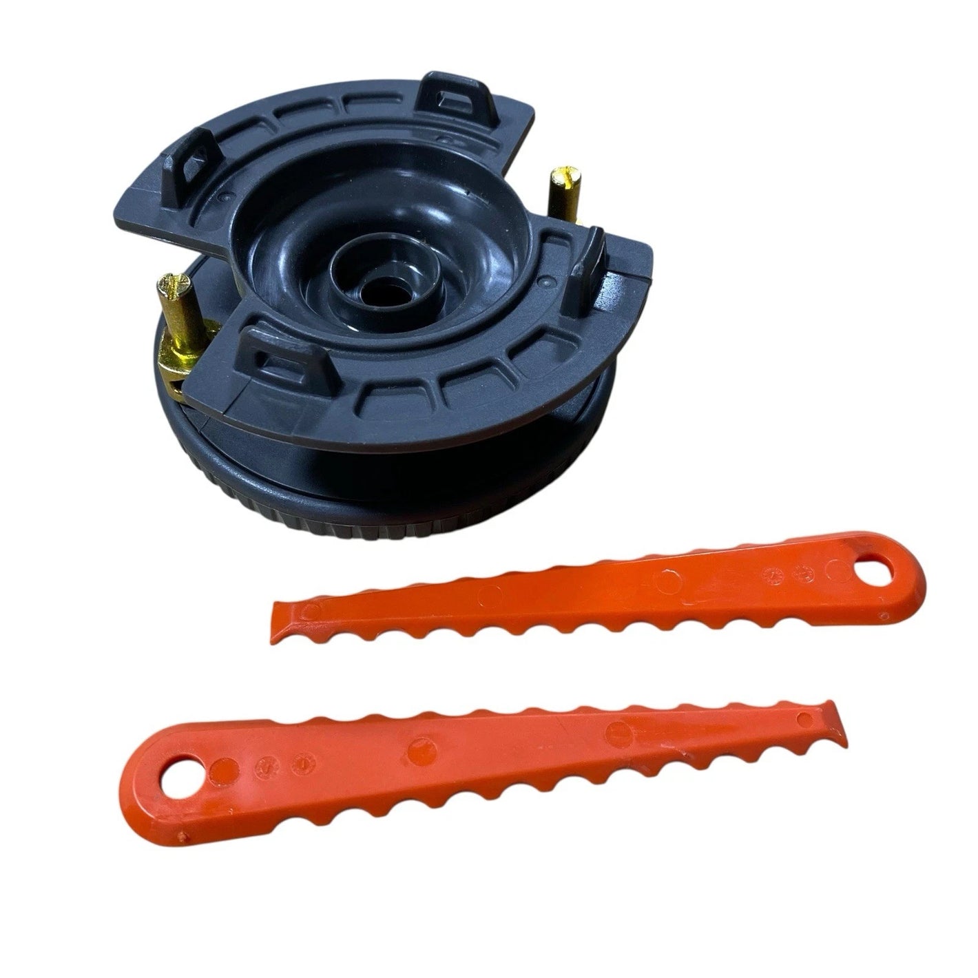RYOBI REEL EASY+ 2-in-1 Pivoting Fixed Line Bladed Head for Bump Feed Trimmers NEW.