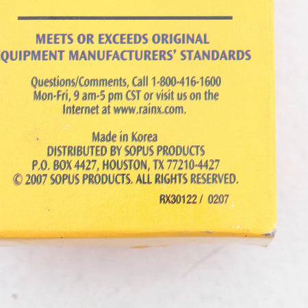 6- Rain-X RX30122 Professional Wiper Blade 22 Inch- J-Hook Bayonet & Side Pin NEW.