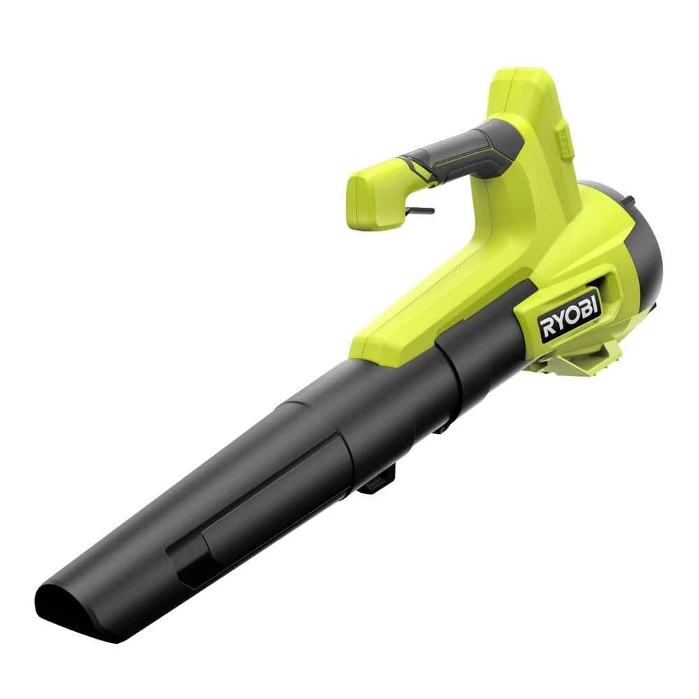 RYOBI 18V 100 MPH 350 CFM Cordless Battery Variable-Speed Jet Fan Leaf Blower USED.