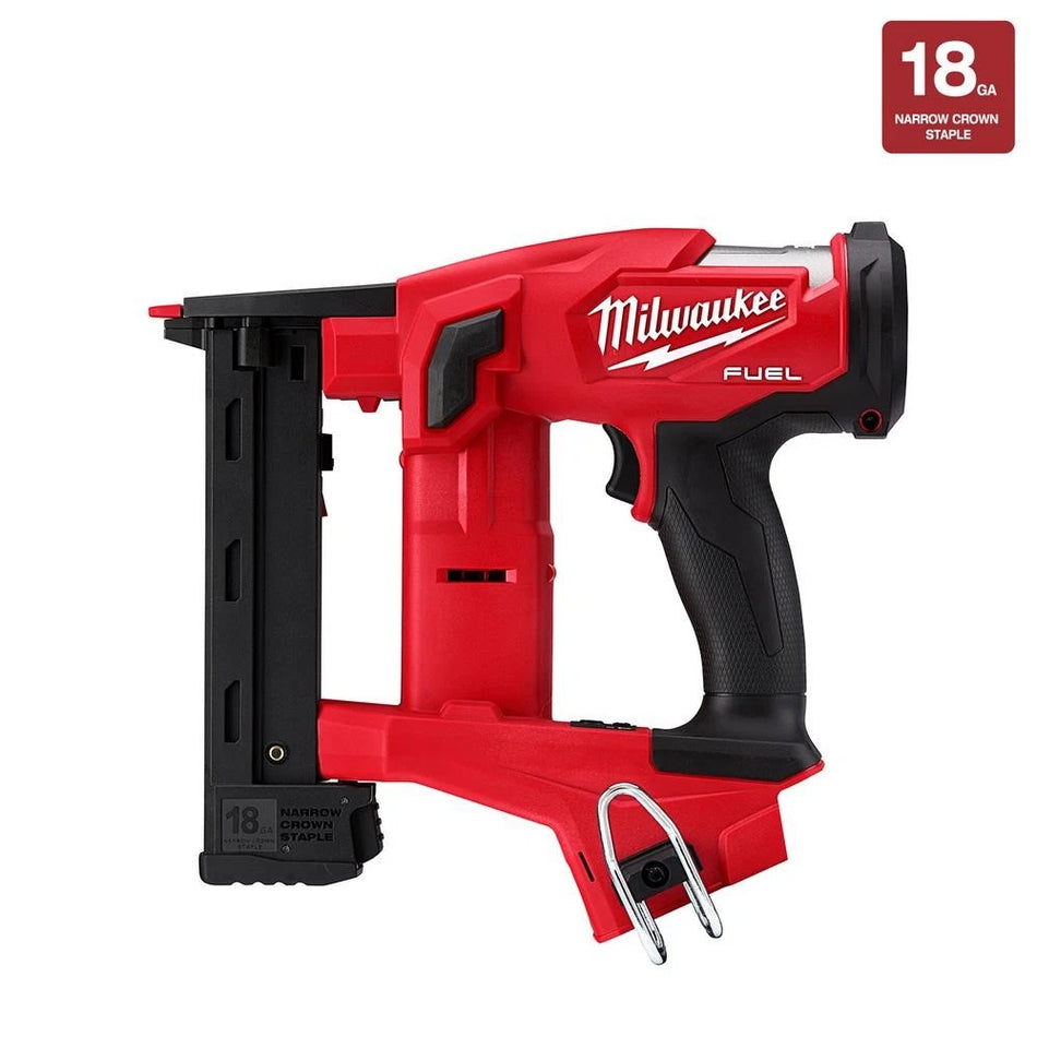 Milwaukee 2749-20 M18 FUEL Lithium-Ion Brushless Cordless Finish Stapler OPEN BOX Copy