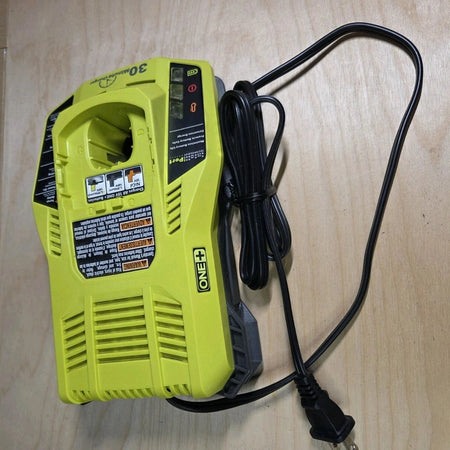 Ryobi P117 One+ 18V Lithium-Ion Ni-Cad Battery charger 30-Minute Fast Charger OPEN BOX