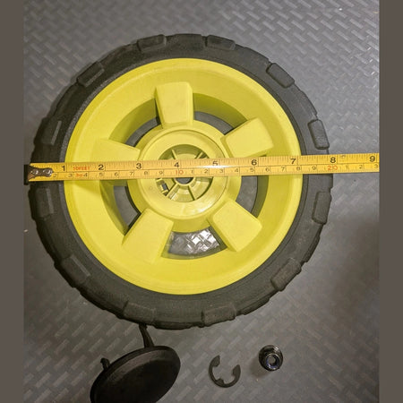 USED Ryobi Ry40706 40V Cordless 9” Edger Replacement Parts - Rear Wheel Assembly