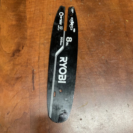 Used Genuine Parts 8” Guide Bar Assembly For Ryobi P4360 Cordless 18V 8” Pole Saw