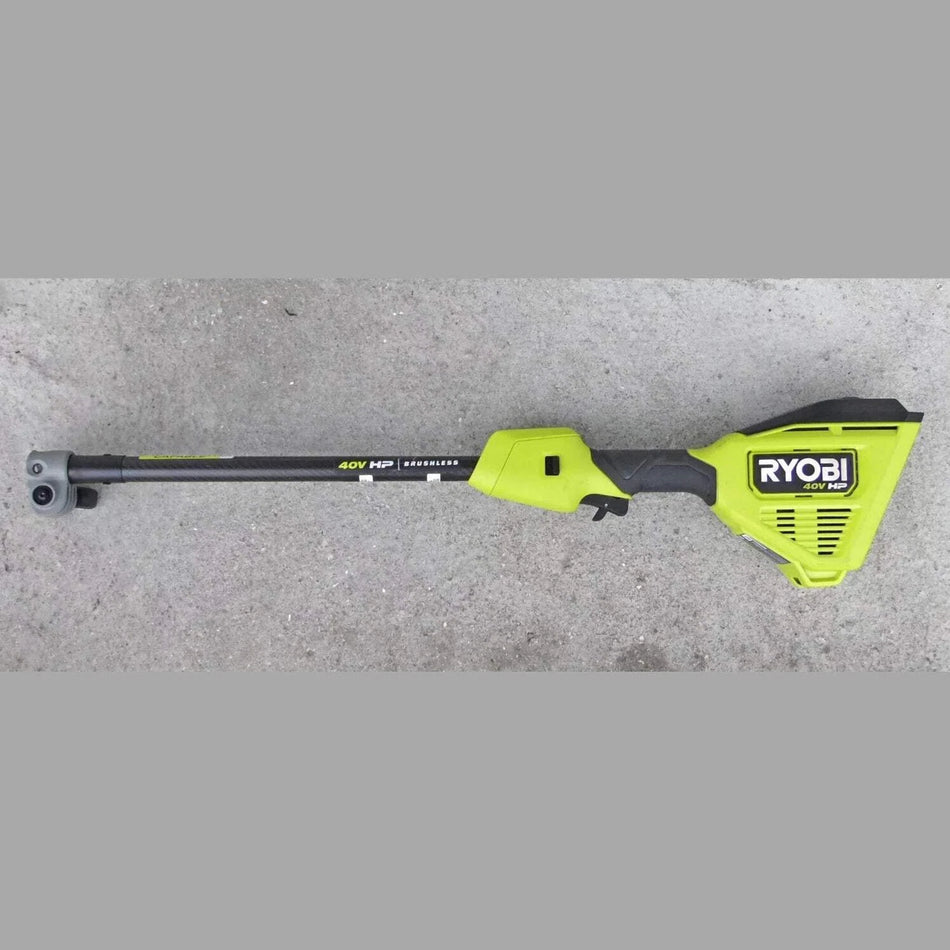 USED Ryobi 40 VOLTRY40HPPH01 Power Head Carbon Fiber Shaft, Attachment