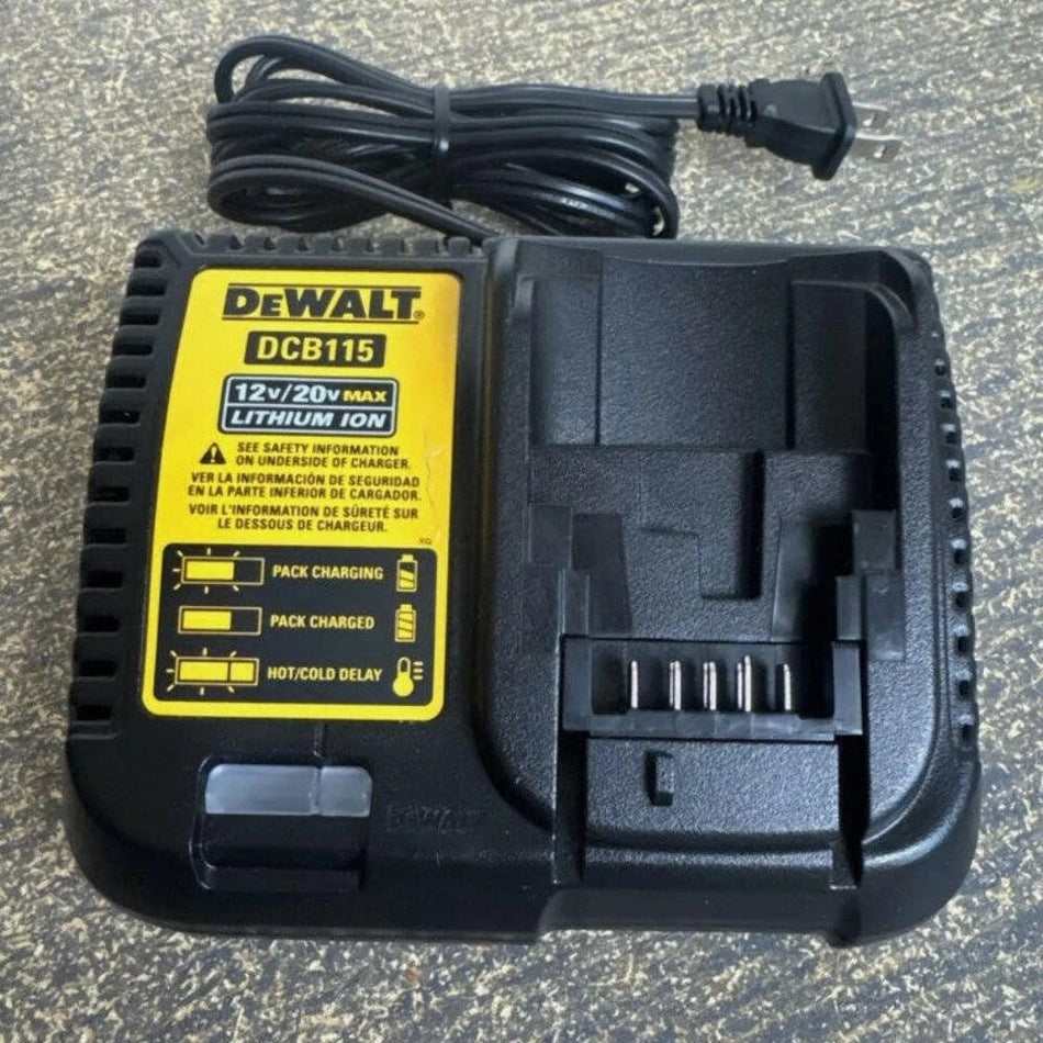 OPEN BOX DEWALT DCB1104 12V & 20V Volt MAX 4-Amp Li-Ion Battery Charger