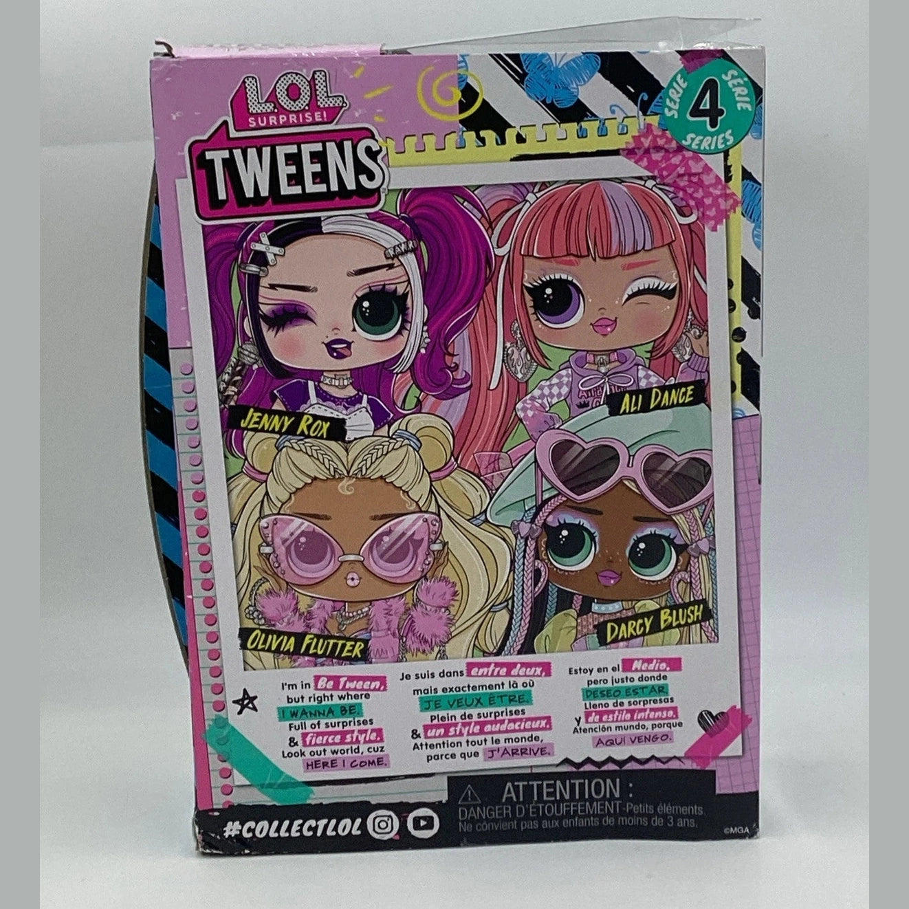NEW LOL Surprise! Tweens Series 4 OLIVIA FLUTTER Fashion Doll with 15 Surprises.