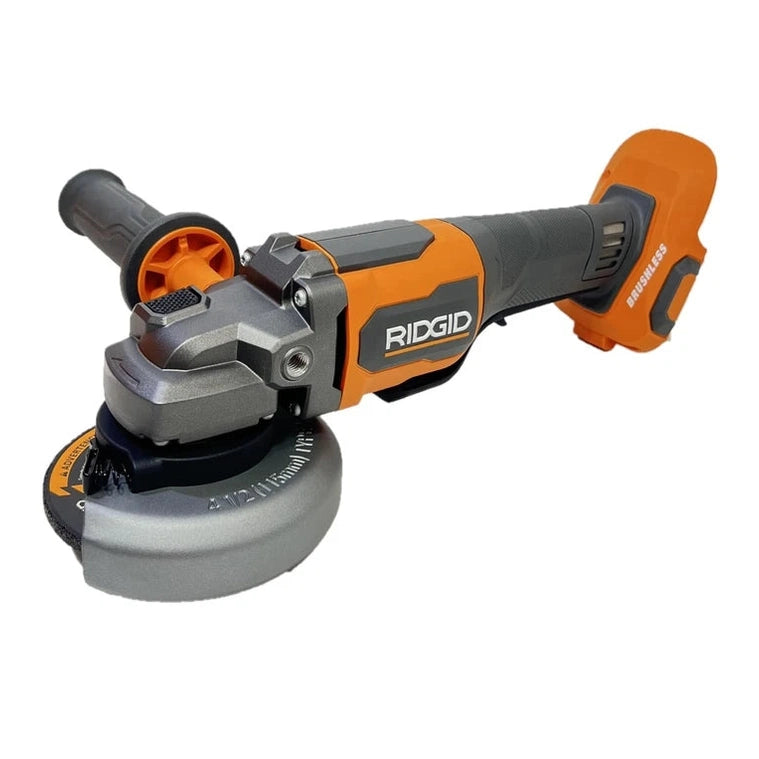 Ridgid R86047 - 18V Brushless Cordless 4-1/2" Paddle Switch Angle Grinder USED.